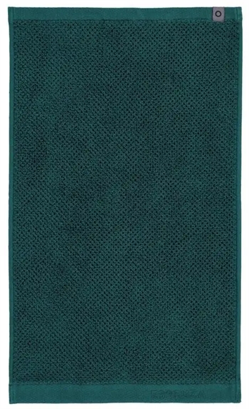Essenza håndklæde - 50x100 cm - Mørkegrøn - 100% økologisk bomuld - Connect uni bløde håndklæder